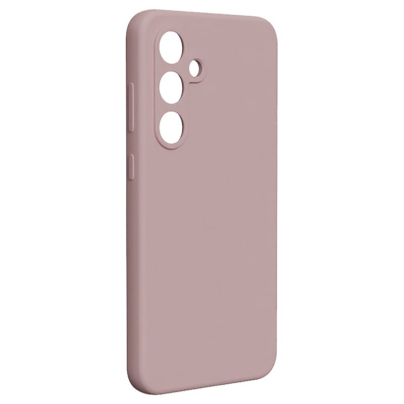 Etteri Silicone case for Samsung Galaxy S24 FE light pink