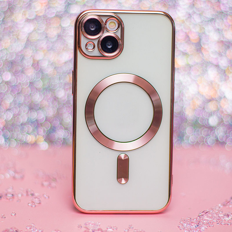 Color Chrome Mag case for Samsung Galaxy A26 5G rose gold