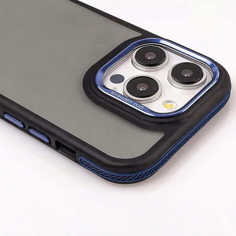Crystal Black case for Samsung Galaxy S25 Plus blue