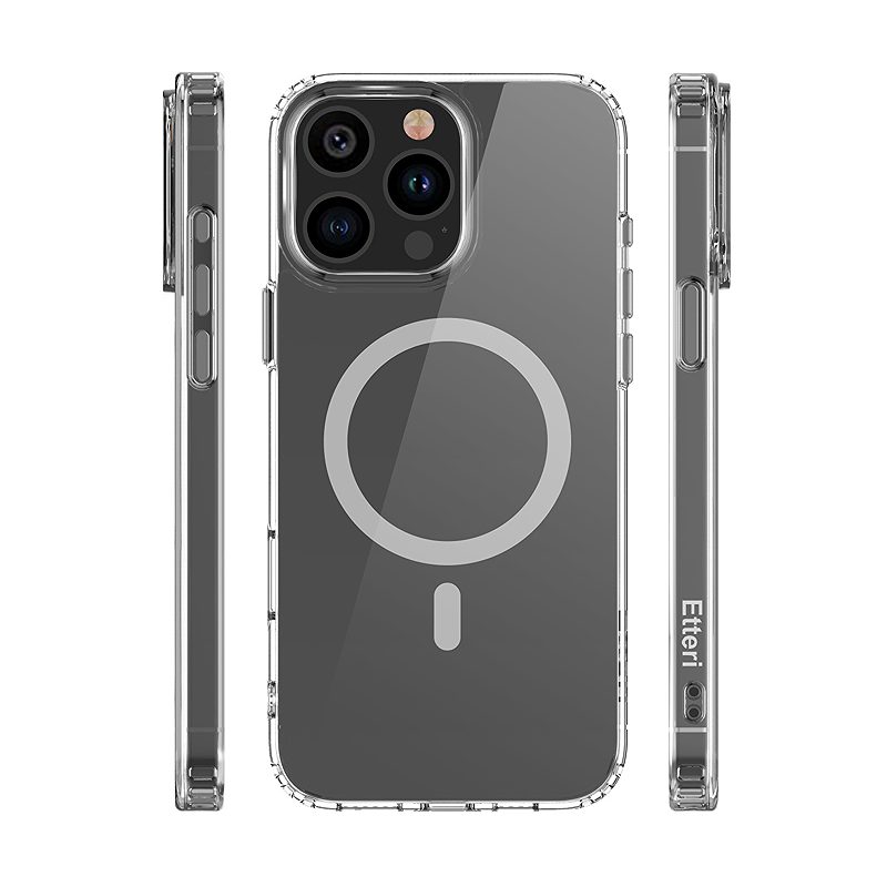 Etteri Color Mag case for iPhone 14 Pro 6,1" grey