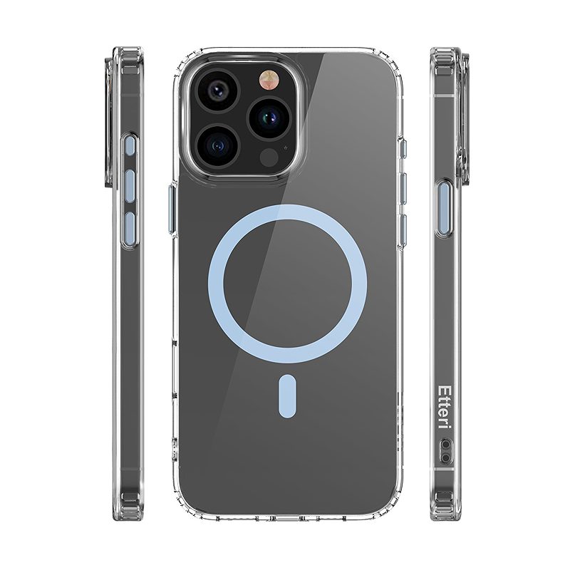 Etteri Color Mag case for iPhone 15 Pro 6,1" light blue