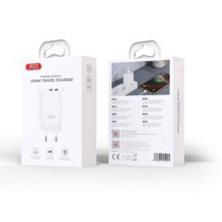 Alternative view of XO wall charger CE34 2x USB 2,4A white