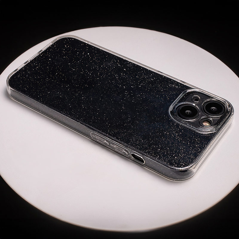 Shine case for iPhone 16e / 17e transparent