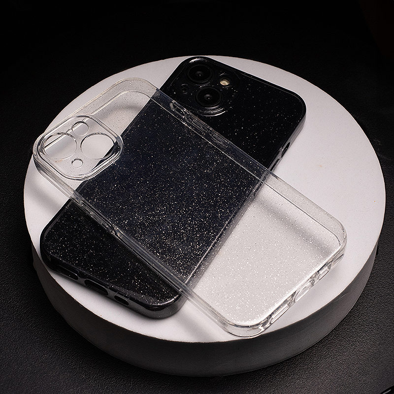 Shine case for iPhone 16e / 17e transparent
