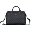 Guess Computer Bag 4G Zipper Pocket & Triangle Logo for 15" Laptop Black