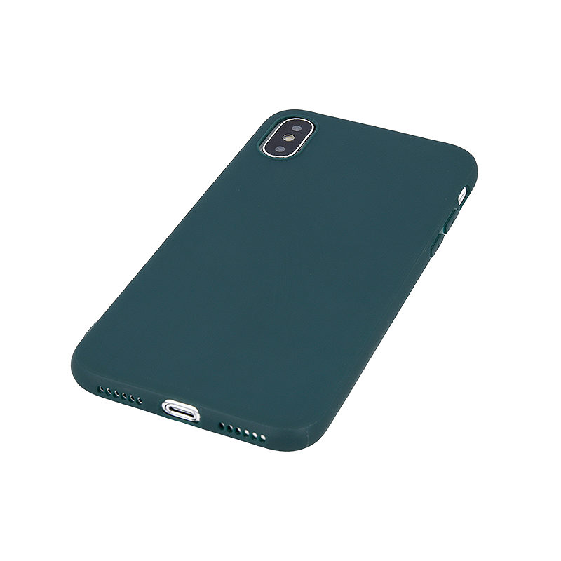 Matt TPU case for Xiaomi Redmi Note 14s 4G forest green