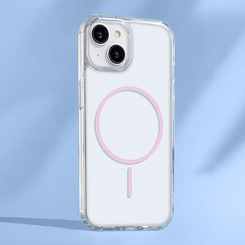 Anti Shock Thin Mag case for iPhone 14 Pro 6,1" pink