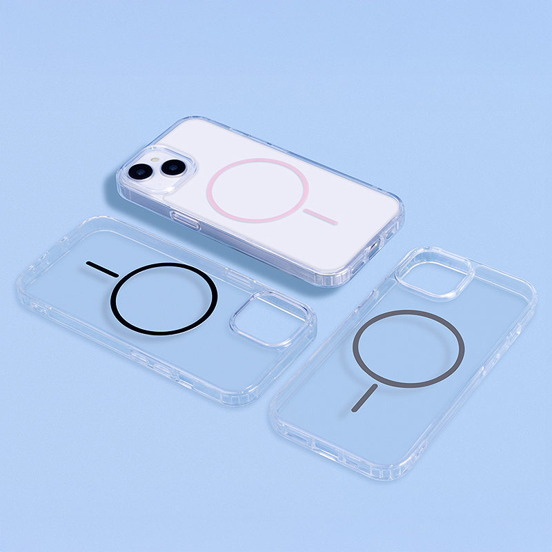 Anti Shock Thin Mag case for iPhone 14 Pro 6,1" pink