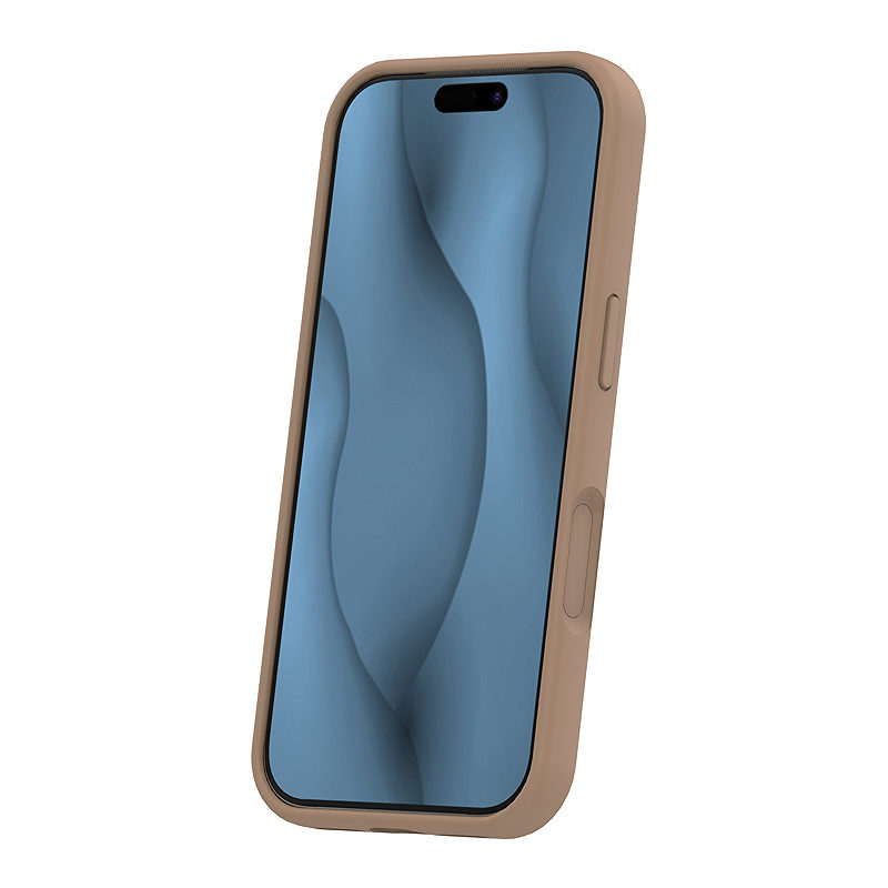 Silicone Thin Mag case for iPhone 17 Pro Max 6,9" / 18 Pro Max 6,9" brown