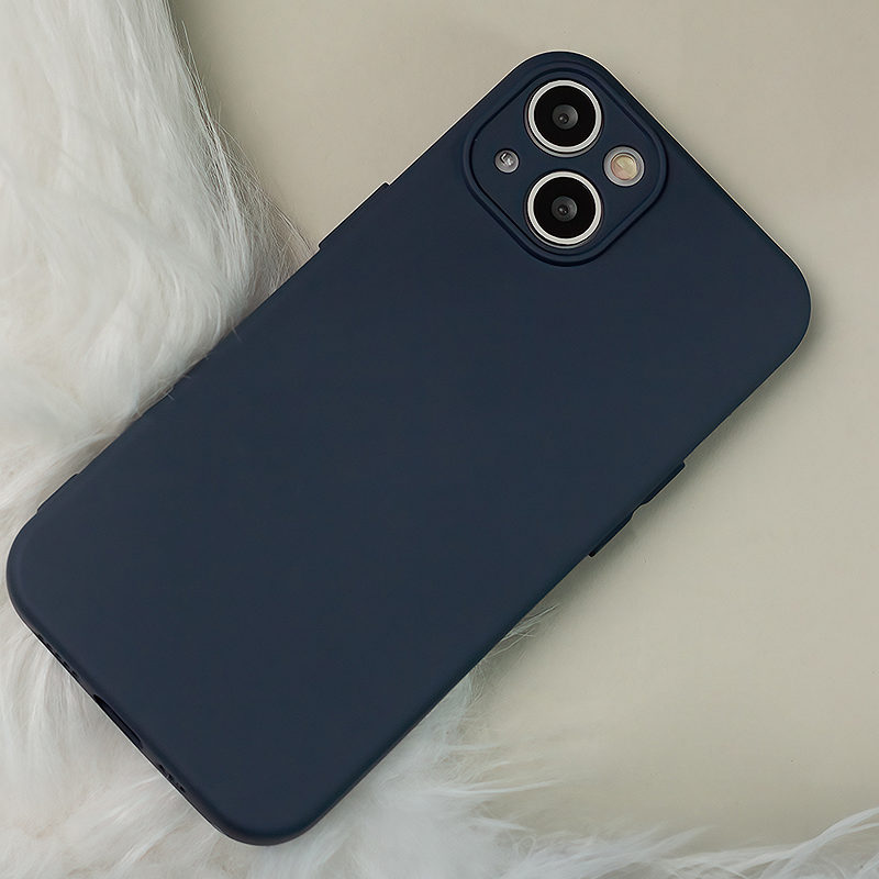 Silicon Box case for iPhone 17 Air 6,6" dark blue