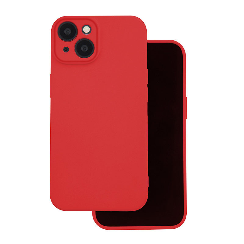 Silicon Box case for iPhone 17 Pro Max 6,9" red