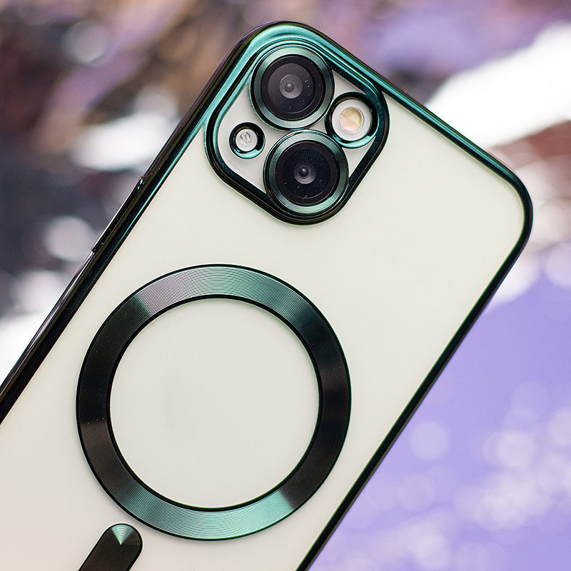 Color Chrome Mag case for iPhone 17 Air 6,6" green