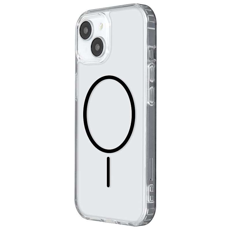 Anti Shock Thin Mag case for iPhone 17 Pro Max 6,9" black open ring