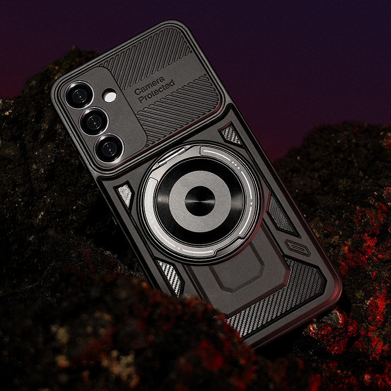 Defender Armor Mag case for Samsung Galaxy S24 / S25 black