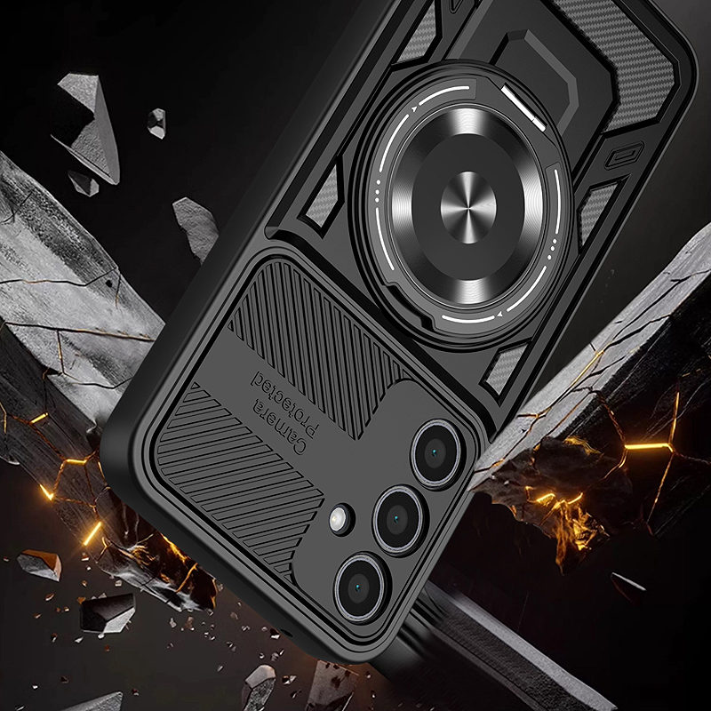 Defender Armor Mag case for Samsung Galaxy A16 4G / A16 5G black