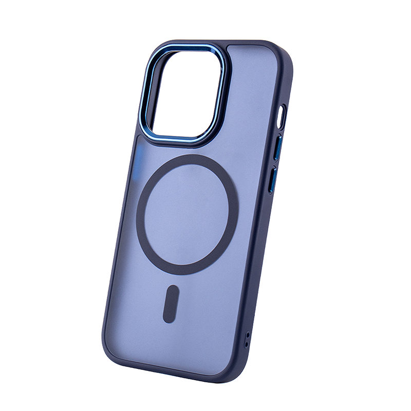 Frozen Mag case for iPhone 17 Air 6,6" navy blue