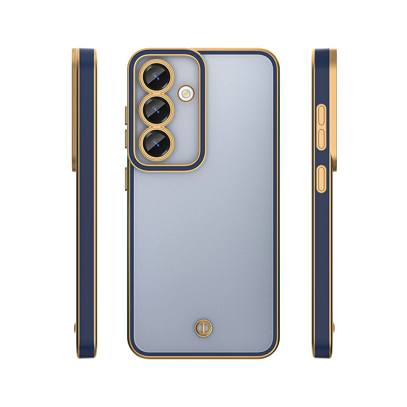 Silky Gold case for Oppo Reno 13F 5G (Global) / 13FS 5G blue