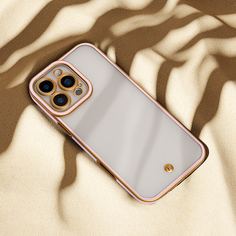 Silky Gold case for Oppo Reno 13F 5G (Global) / 13FS 5G pink