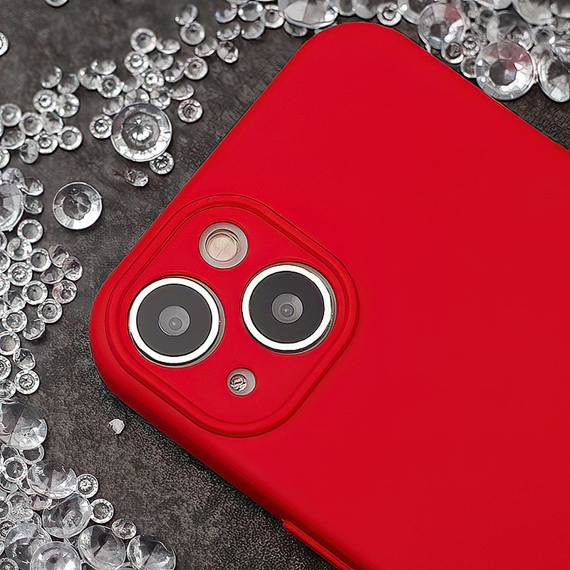 Silicon Box case for Samsung Galaxy A17 4G / A17 5G / A18 5G red