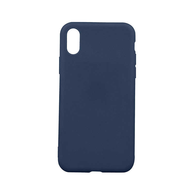 Matt TPU case for Xiaomi Redmi 15C 4G EU / 15C 5G EU (173.16 x 81.06 x 8.2 mm) dark blue