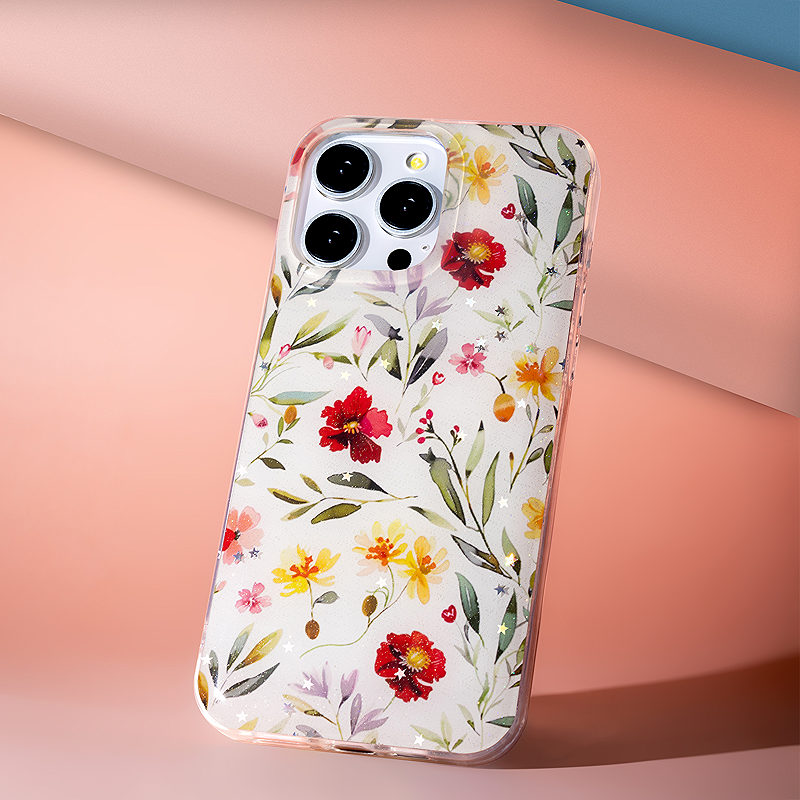 Glow Glam case for Xiaomi Redmi 15C 4G EU / 15C 5G EU (173.16 x 81.06 x 8.2 mm) white
