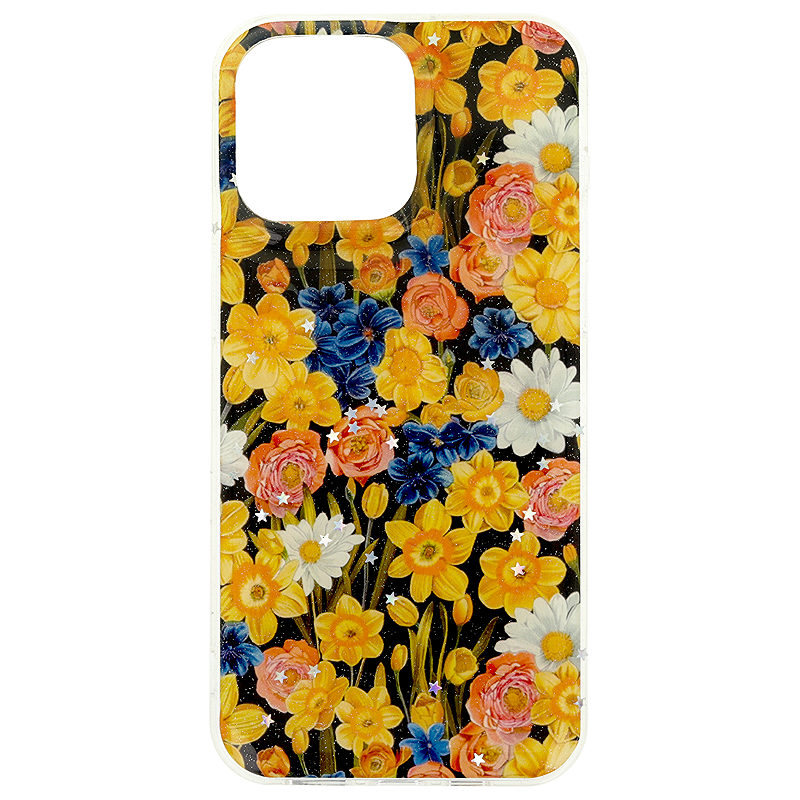 Glow Glam case for iPhone 17 6,3" orange