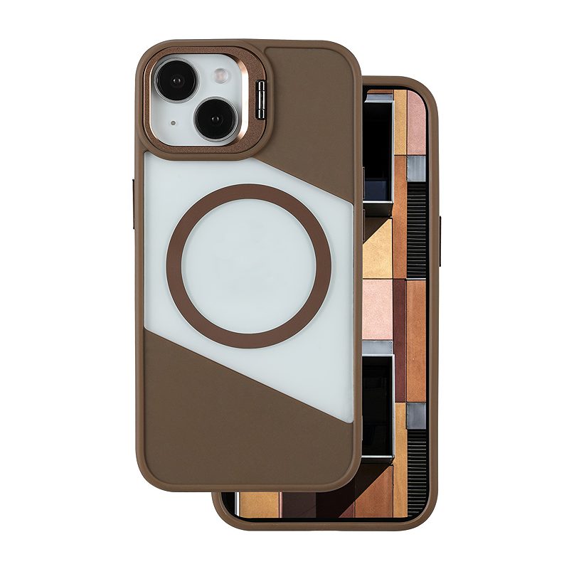 Fusion Mag case for iPhone 13 6,1" brown