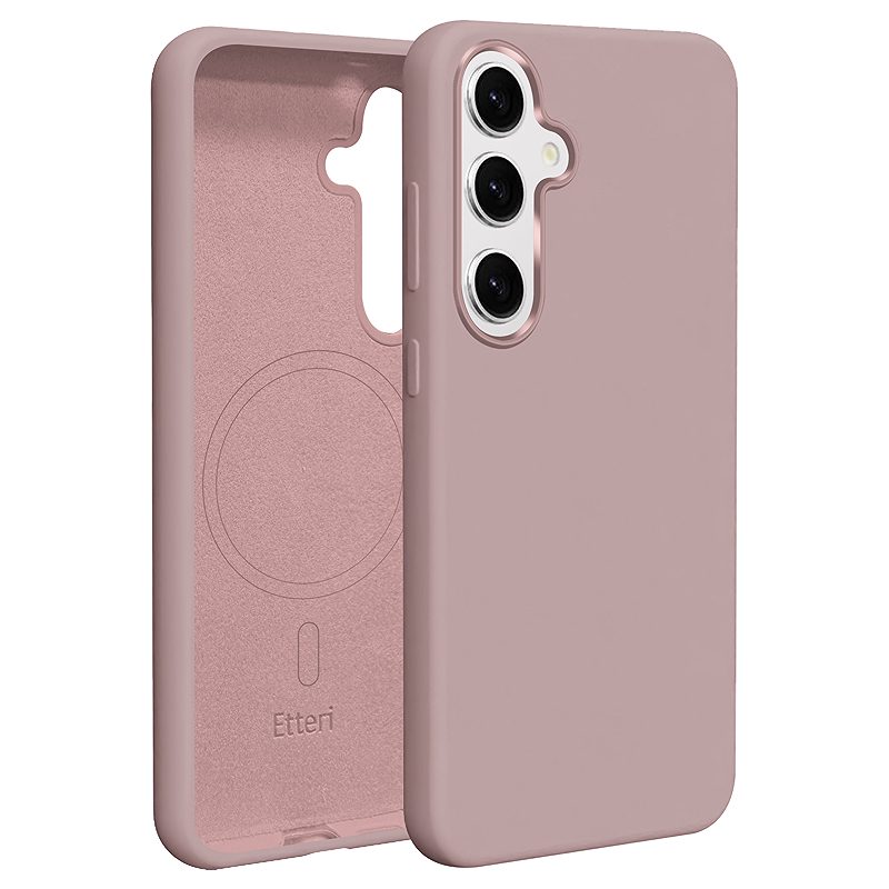 Etteri Silicone Mag case for Samsung Galaxy S26 Ultra light pink