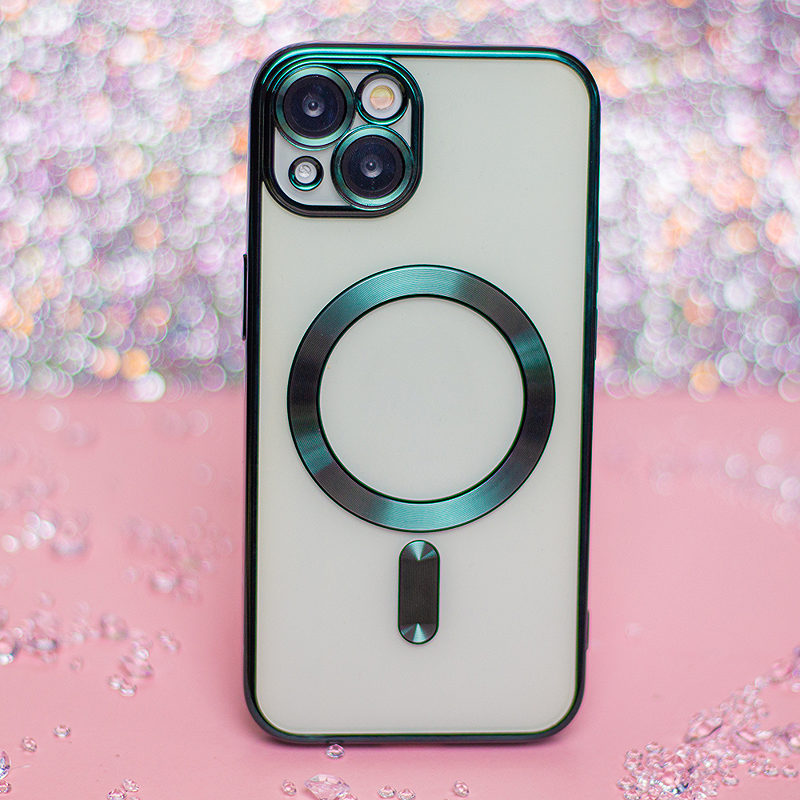 Color Chrome Mag case for Samsung Galaxy S26 Plus green