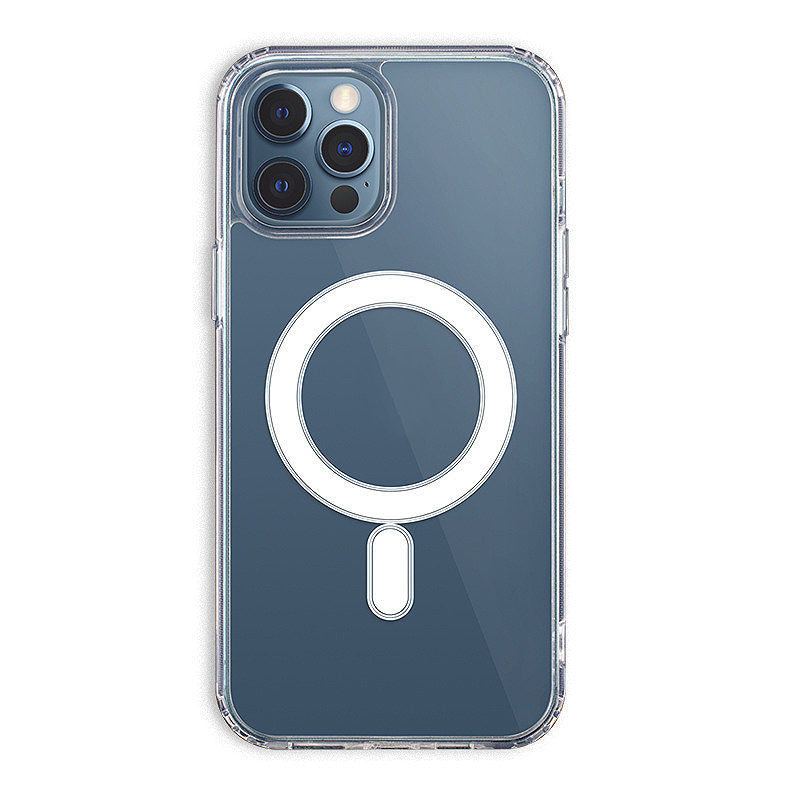 Anti Shock 1,5 mm Mag case for Samsung Galaxy A37 5G transparent big hole