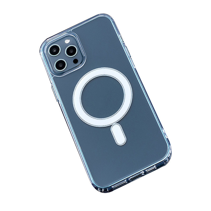 Anti Shock 1,5 mm Mag case for Samsung Galaxy A37 5G transparent big hole