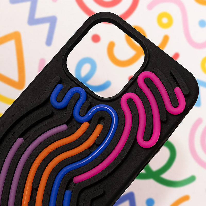 DIY Snake case for iPhone 16 6,1" black