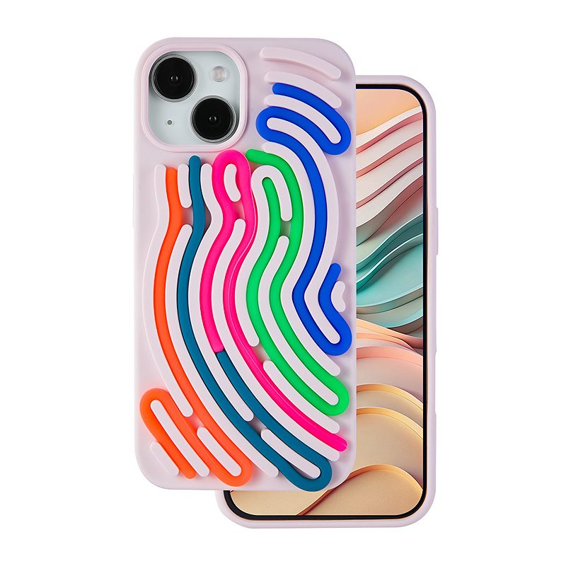 DIY Snake case for iPhone 12 / 12 Pro 6,1" pink