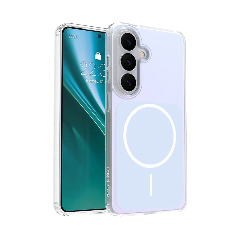 Etteri Hidden Pearl case for Samsung Galaxy S26 light blue