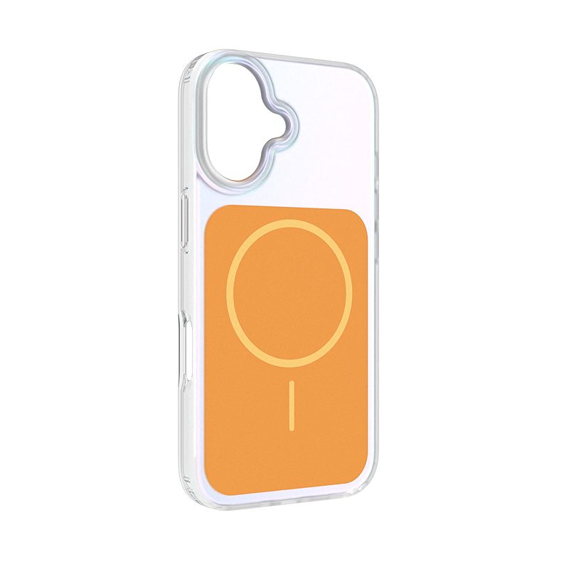 Etteri Hidden Pearl case for iPhone 17 6,3" orange