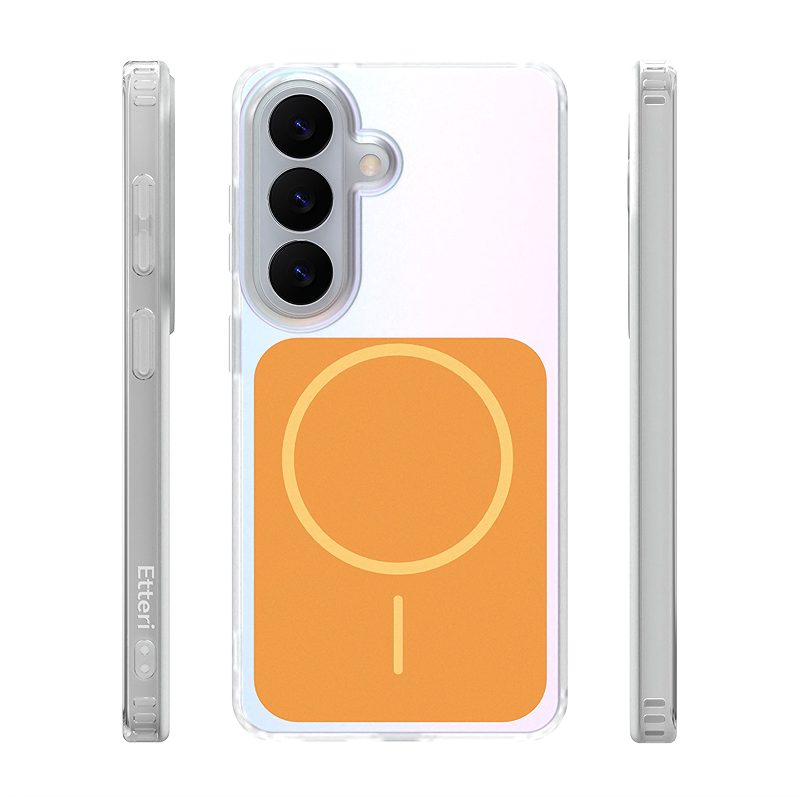 Etteri Hidden Pearl case for Samsung Galaxy S26 orange