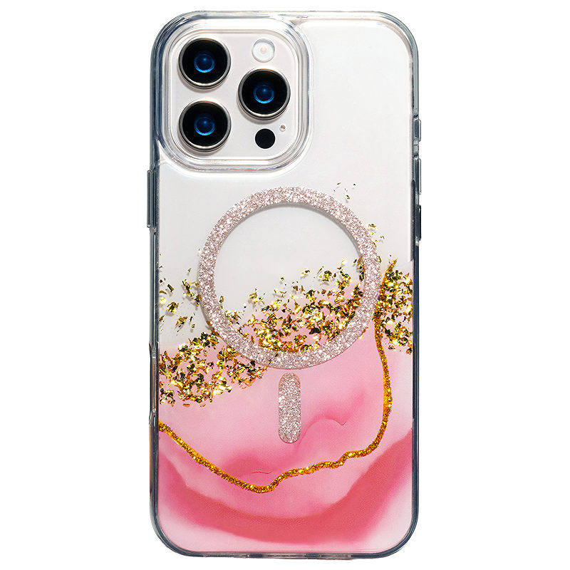 Epoxy Mag case for iPhone 11 pink