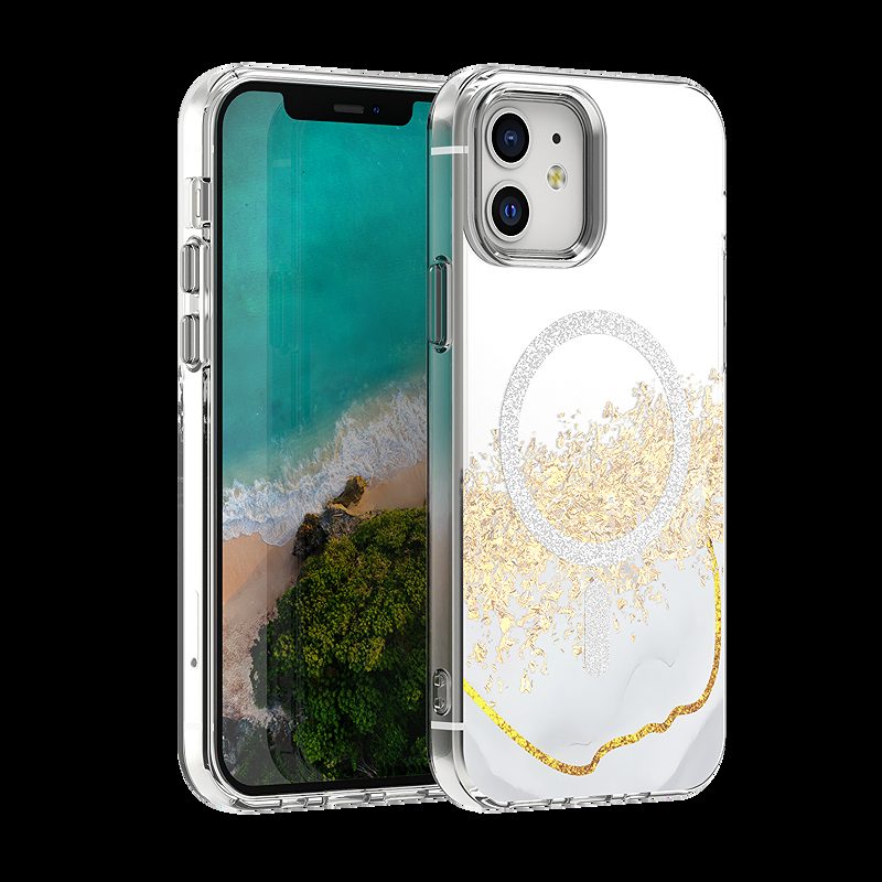 Epoxy Mag case for iPhone 12 / 12 Pro 6,1" white