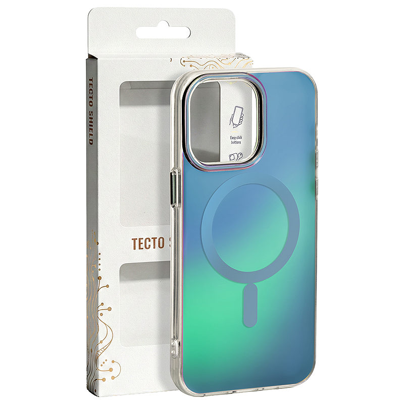 Tecto Shield Aurora case for Samsung Galaxy S26 blue