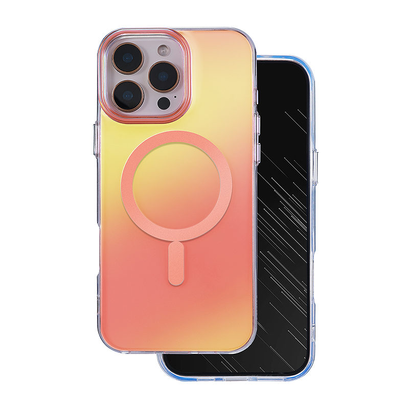 Tecto Shield Aurora case for iPhone 15 Pro Max 6,7" pink