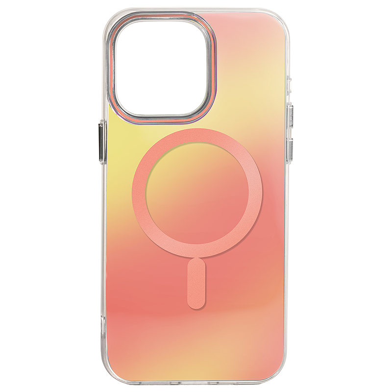 Tecto Shield Aurora case for iPhone 15 Pro Max 6,7" pink
