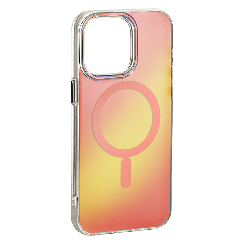 Tecto Shield Aurora case for iPhone 15 Pro Max 6,7" pink