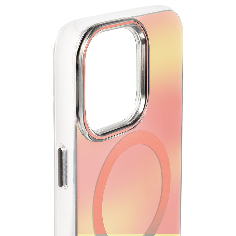 Tecto Shield Aurora case for iPhone 15 Pro Max 6,7" pink