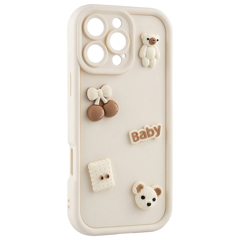 Ultra Trendy 3D case for iPhone 16 Pro 6,3" bear