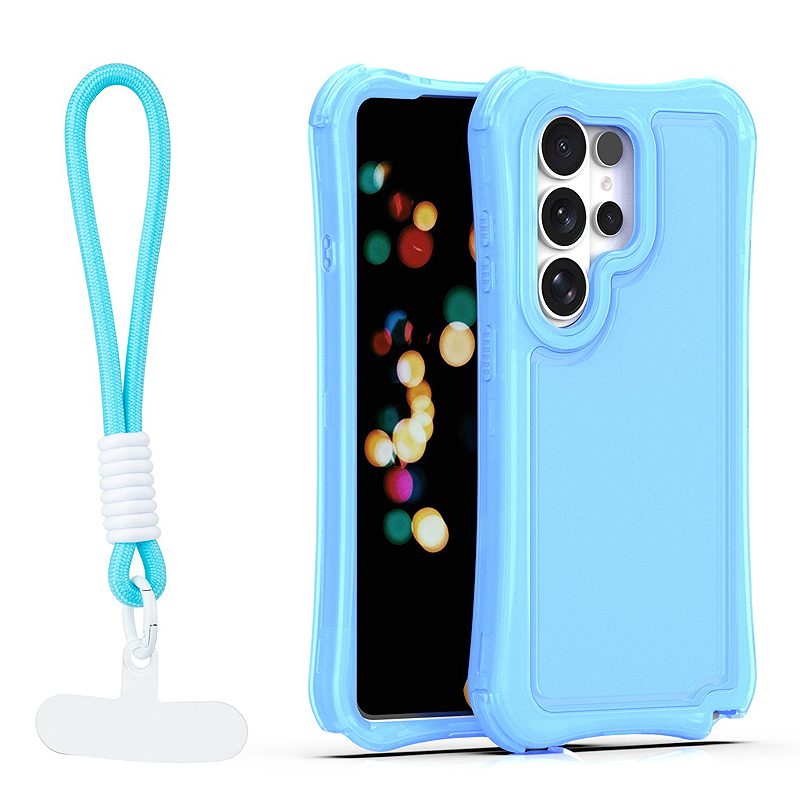 Safepop case with strap for Samsung Galaxy S26 Ultra blue