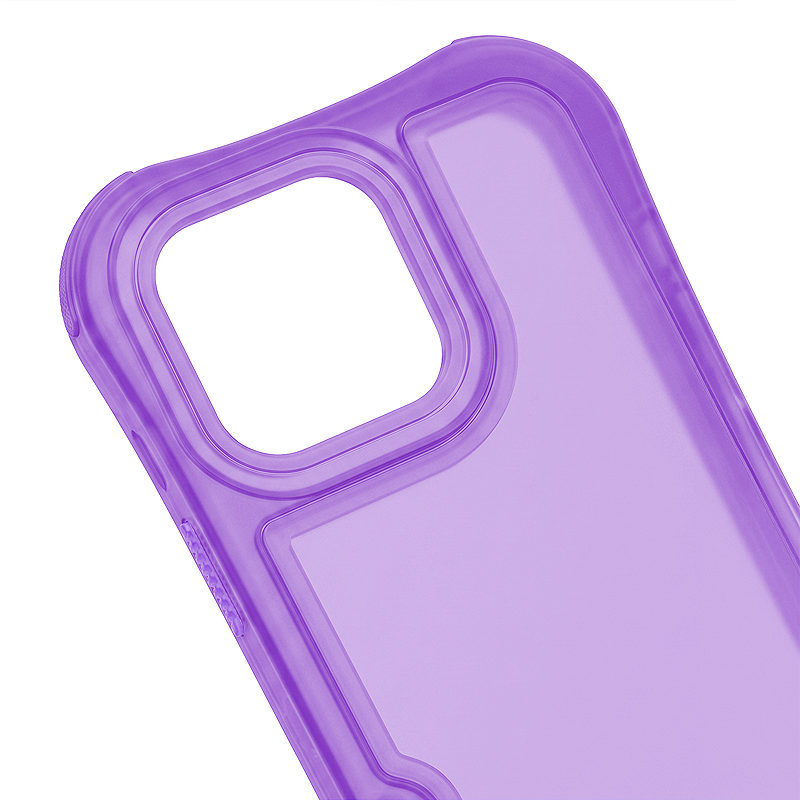 Safepop case with strap for iPhone 14 6,1" purple