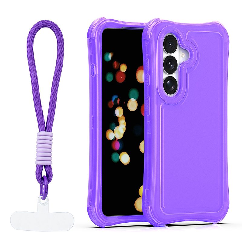 Safepop case with strap for Samsung Galaxy S26 purple