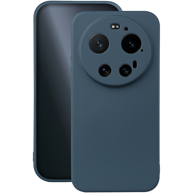 Silicon case for Xiaomi 17 Ultra dark blue