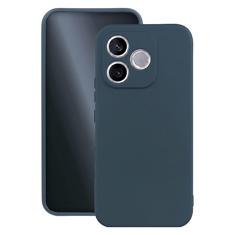 Silicon case for Honor 600 Lite dark blue