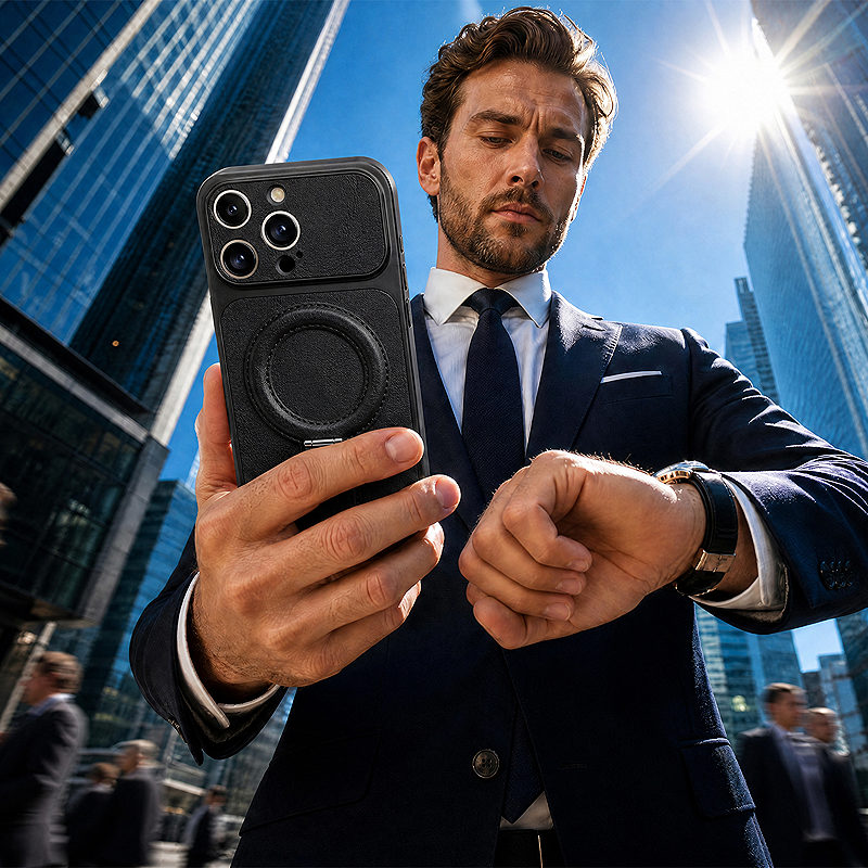 Luxgrip Mag case for iPhone 14 Pro 6,1" black